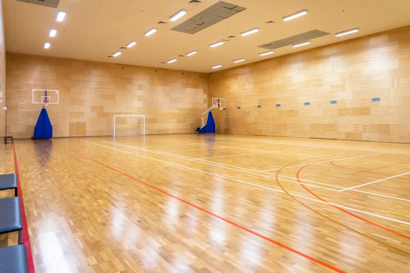Multiple Courts with Installed Posts
