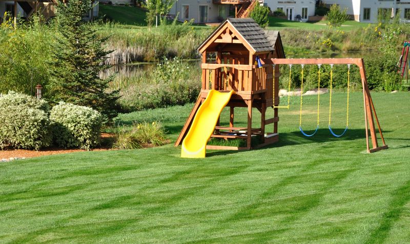 Wooden Playset Installation in Conroe, TX