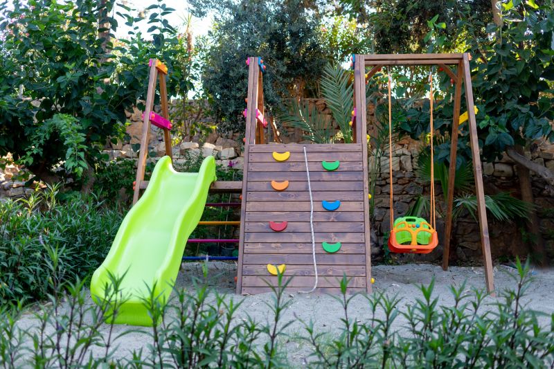 Wooden Swing Set Installation in Conroe, TX