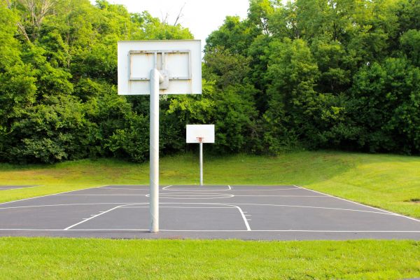 Basketball Post Installation